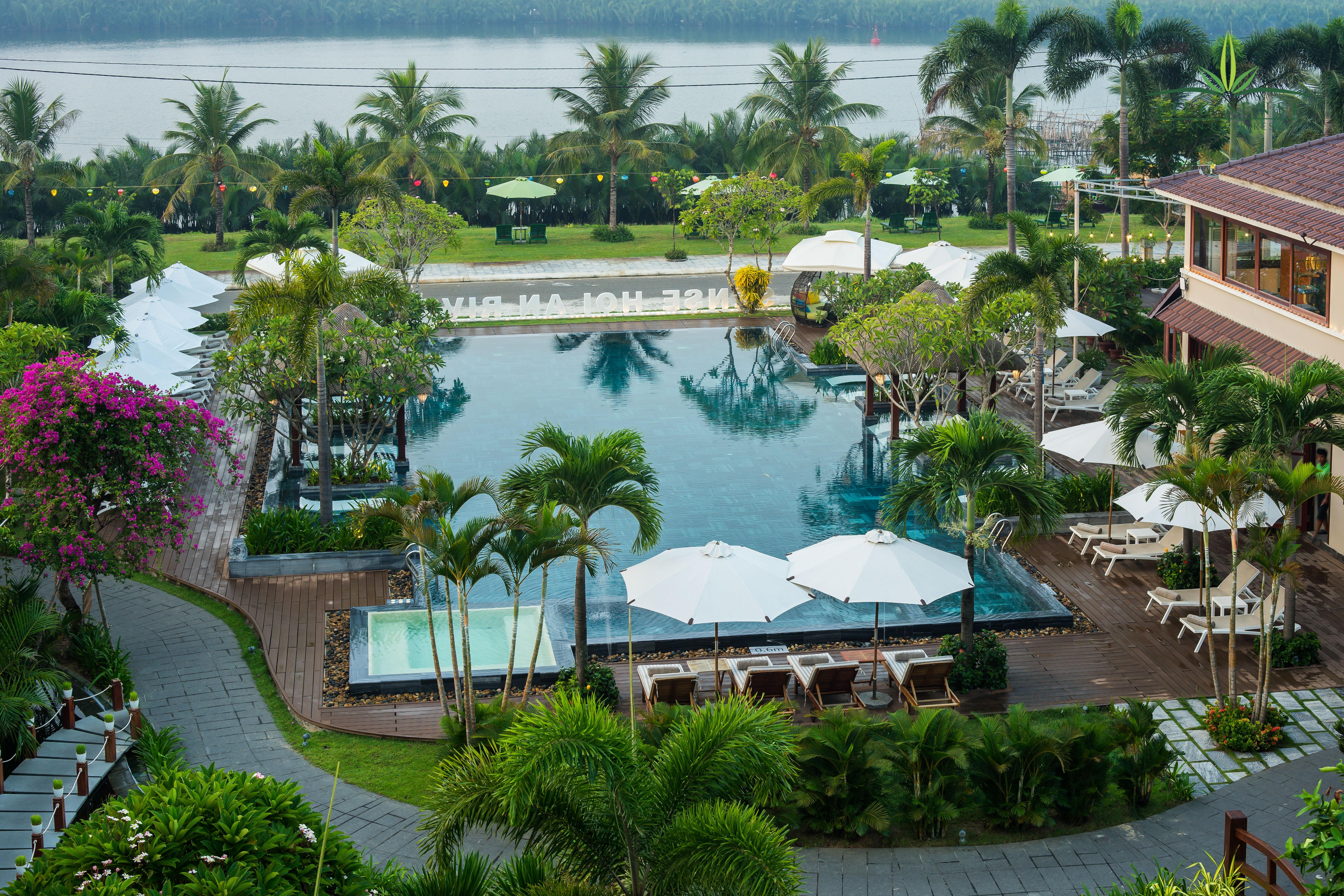 Silk Sense Hoi An River Resort Exterior foto